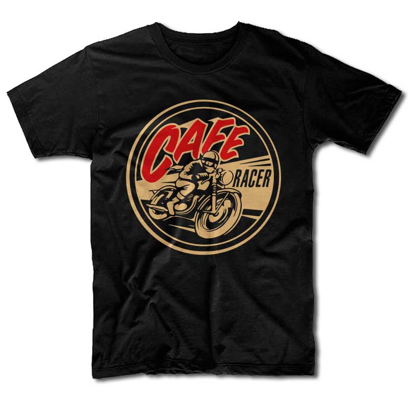 Remera Café Racer Moto