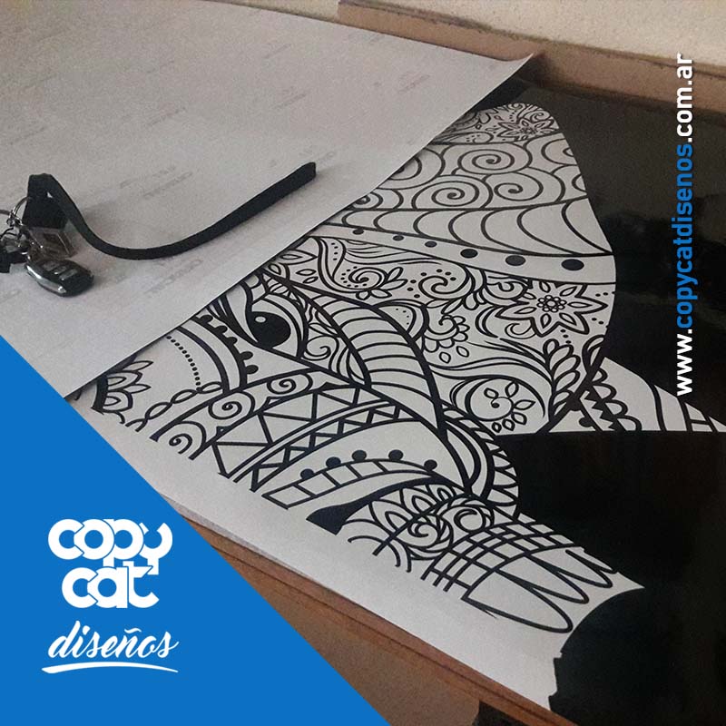 Ploter Elefante Mandala - Imagen 2