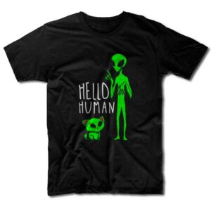 Remera Alien - Hello Human