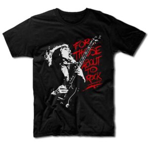 Remera AC/DC - For those about to Rock
