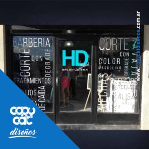 Vidriera HD Peluqueria