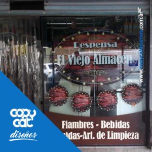 Vidriera Almacén y Despensa