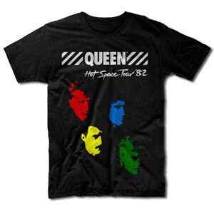 Remera Queen - Hot Space Tour ´82