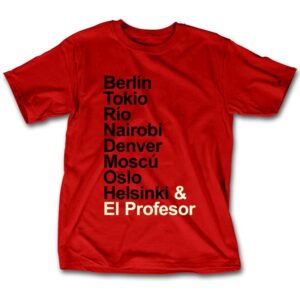 Remera La Casa de Papel – El Profesor