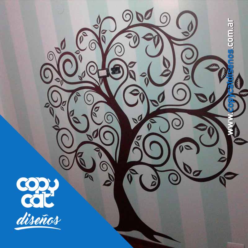 Vinilo Arbol Familia