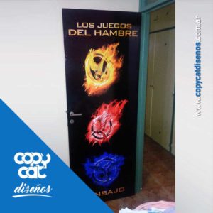 Vinilo Puerta Dormitorio