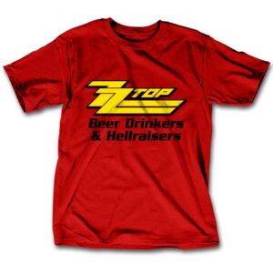 Remera ZZ Top – Beer Drinkers & Hellraisers