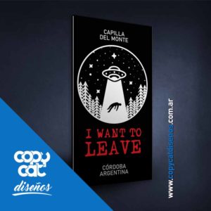 Cuadro Aliens - I want to leave