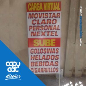 Vinilo Cartel Maxikiosco