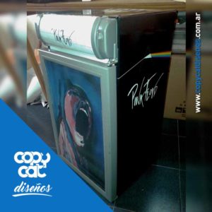 Mini Heladera Pink Floyd