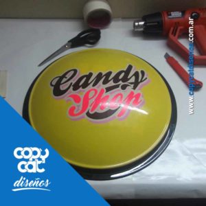 Ploter Plástico Luz