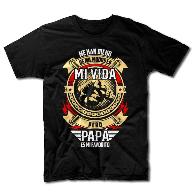 Remera Papá es mi Favorito
