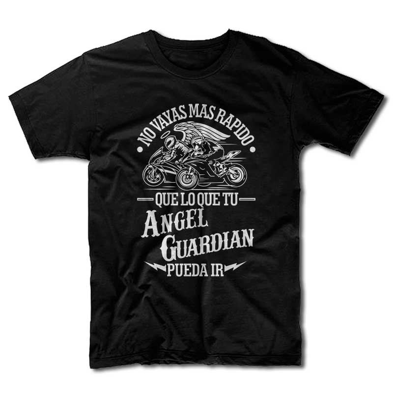 Remera Motociclista – Angel Guardián