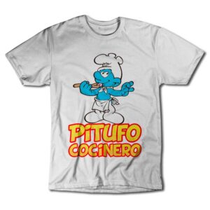Remera Pitufo Cocinero