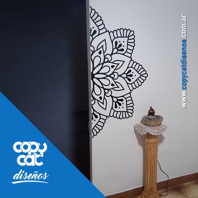 Vinilo Decorativo Mandala