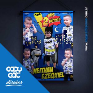 Lona Cumpleaños - Batman