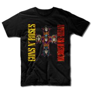 Remera Guns n´ Roses - Appetite for destruction Album