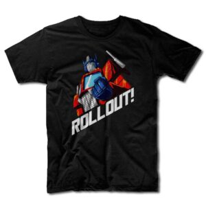 Remera Optimus Prime - Roll out!