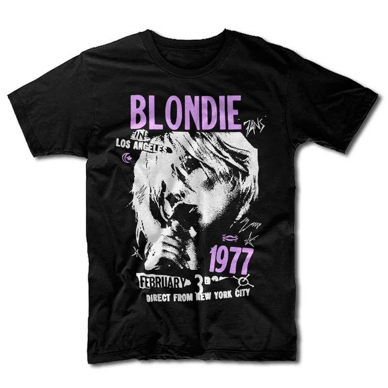 Remera Blondie - Los Angeles 1977