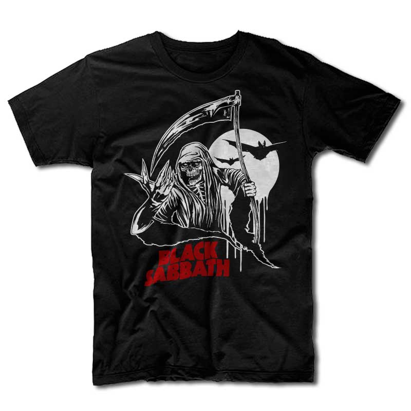 Remera Black Sabbath - Grim Reaper