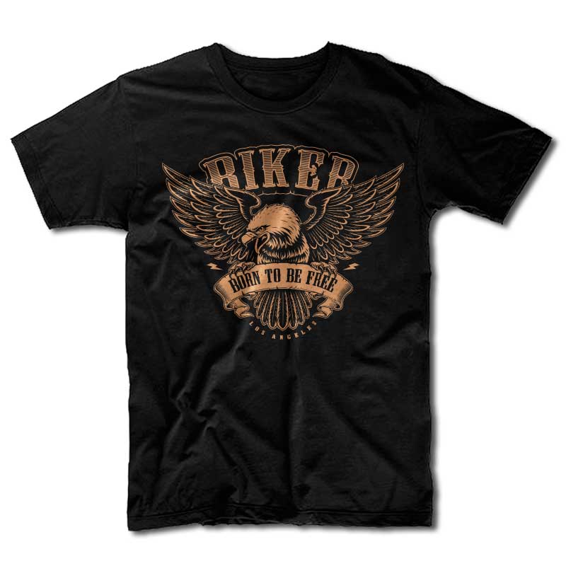 Remera Biker – Born to be Free