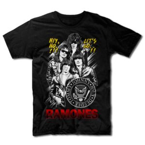 Remera Ramones - Hey Ho Let´s Go!