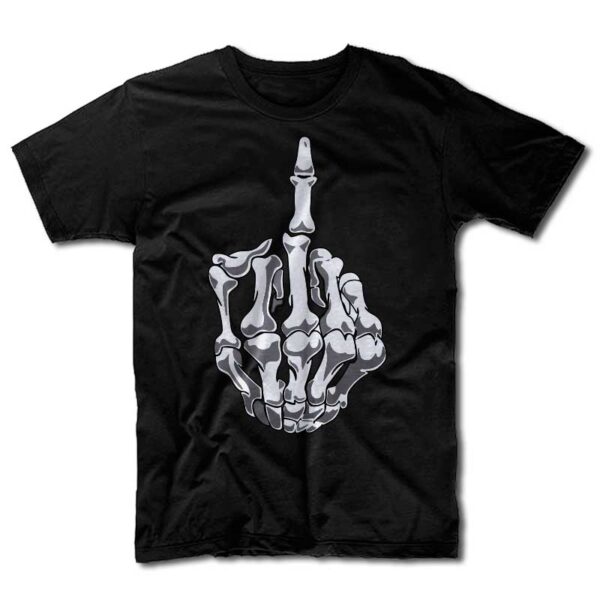 Remera Fuck you - Mano Huesos