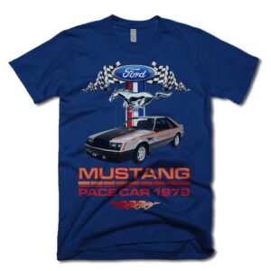 Remera Ford Mustang Pace Car 1979