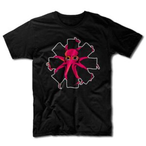 Remera Red Hot Chili Peppers - Fire Squid