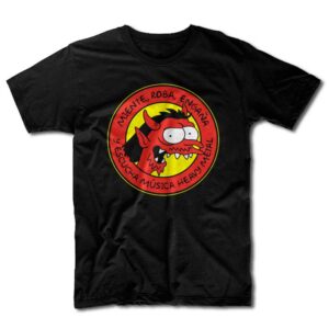 Remera Los Simpsons - Miente, Roba y Engaña