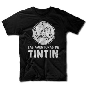 Remera Las Aventuras de Tin Tin y Milú