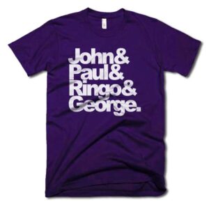 Remera The Beatles - John, Paul, Ringo & George