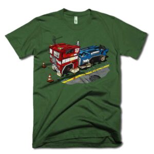 Remera Transformers - Optimus Prime Vandalizado