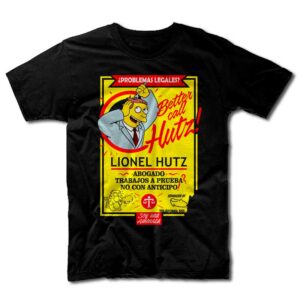 Remera Los Simpsons - Lionel Hutz Abogado