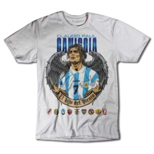 Remera Claudio Paul Caniggia - El hijo del Viento