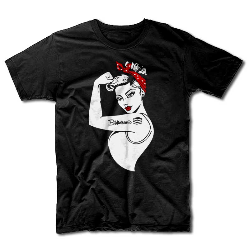 Remera Mujer Bibliotecaria