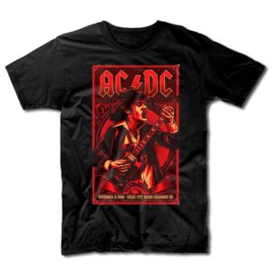 Remera AC/DC - Black Ice World Tour