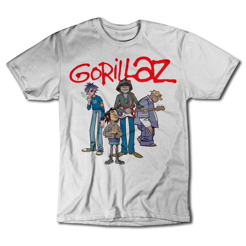 Remera Gorillaz