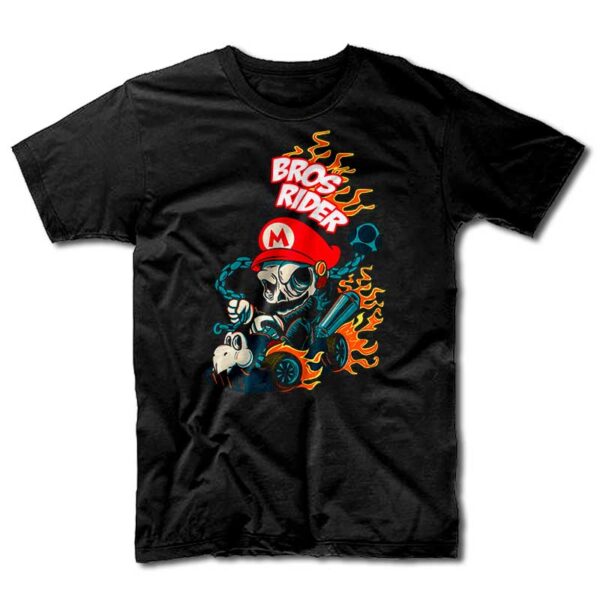 Remera Mario Bros - Bros Rider