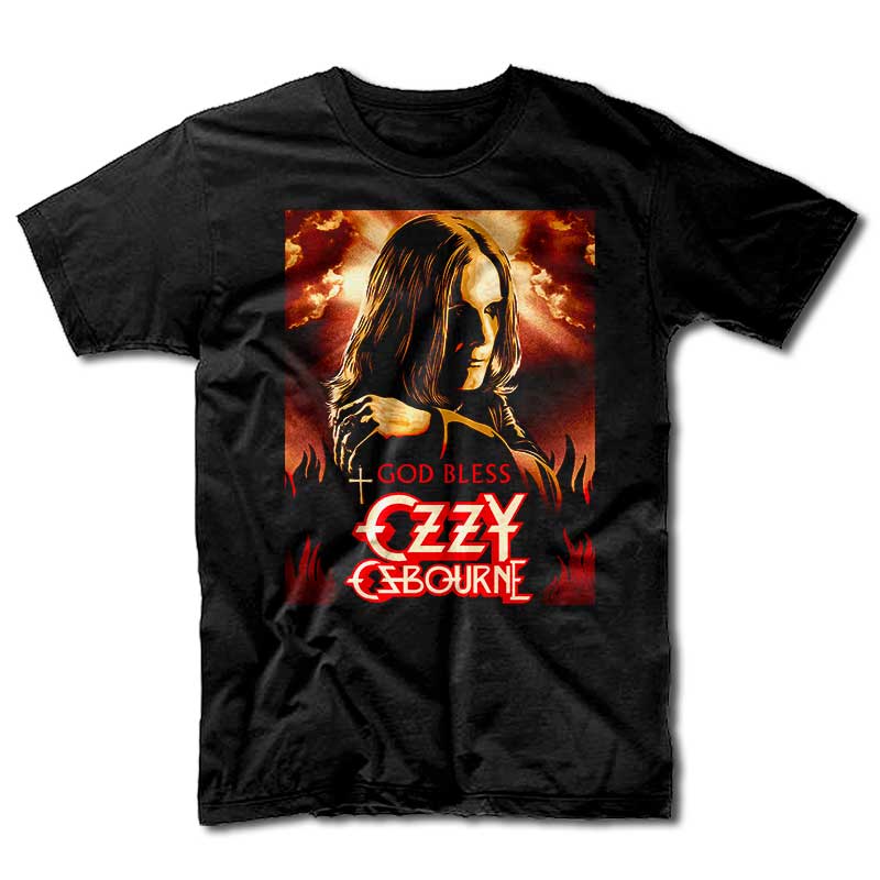 Remera Ozzy Osbourne - God Bless