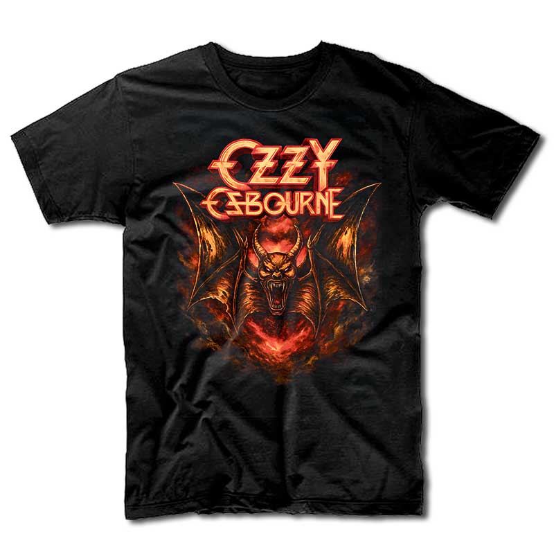 Remera Ozzy Osbourne - Murciélago