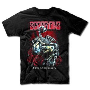 Remera Scorpions - 55th Anniversary