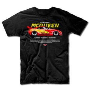 Remera Cars - Lightning Mc Queen Nissan GTR
