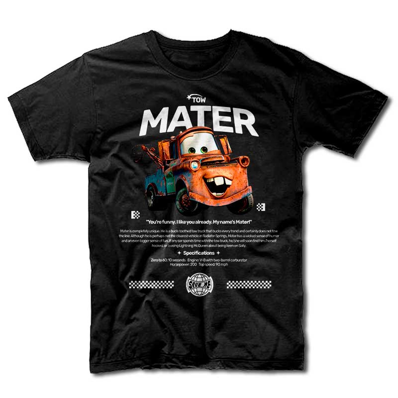 Remera Cars - Tow Maters