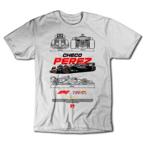 Remera Checo Perez F1 Red Bull Racing
