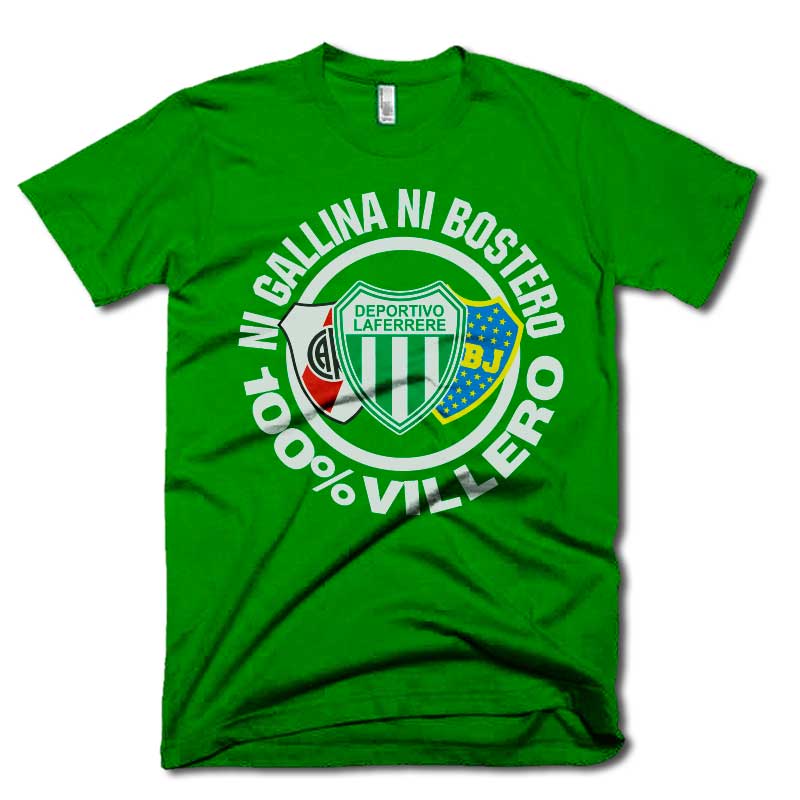 Remera Deportivo Laferrere - 100% Villero