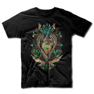 Remera Gojira - Fortitude heart