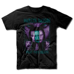 Remera Marilyn Manson - Pray for death