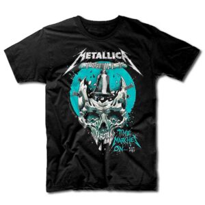 Remera Metallica - Time marches on Est 1981