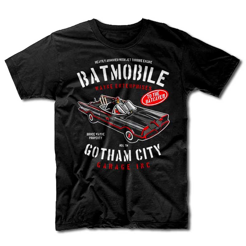 Remera Batmovile - Gotham City